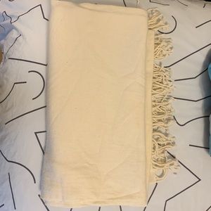 Cream Pashmina Cashmere Wrap